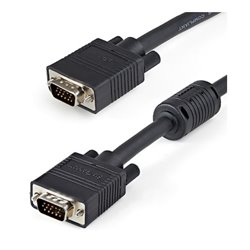 CABLE STARTECH DE 3M DE VIDEO VGA COAXIAL ALTA RESOLUCION PARA MONITOR HD15 MACHO-HD15 MACHO