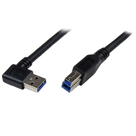 CABLE STARTECH USB 3.0 USB B MACHO A ADAP USB A MACHO ANGULO DERECHO