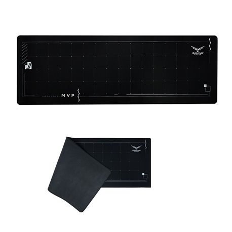 MOUSEPAD NACEB XXL 30X90CM 4MM NEGRO