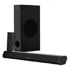 BARRA DE AUDIO ACTECK DYNAMIC TRIM BS670 CON SUBWOOFER BLUETOOTH 5.0 RCA OPTICAL USB HDMI ARC