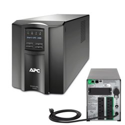 UPS APC SMART SMT1000C 1000VA/700W TORRE LCD SmartConnect 120V AC Entrada 12V AC SALIDA 8 x NEMA 5-15R ENERGY STAR