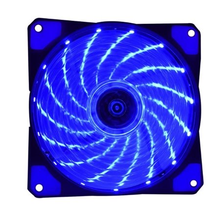 VENTILADOR NACEB AZUL 15LED NA-0920A 120 X 120 X 25MM