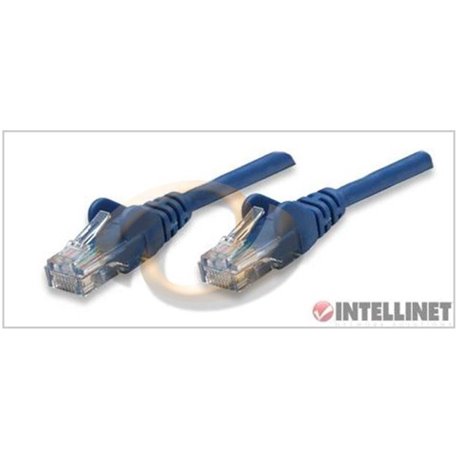 CABLE PATCH INTELLINET CAT 5E 2M AZUL