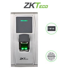 ZK MA300 - LECTOR BIOMETRICO CON APERTURA DE PUERTA / 1500 HUELLAS / 10000 TARJETAS ID / 100000 REGISTROS / IP54