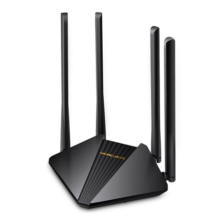ROUTER WI-FI 5 MERCUSYS MR30G AC1200 2.4GHz 300Mbps + 5GHz 867Mbps MU-MIMO 4 ANTENAS 5dBi Y 3 PTOS GIGABIT RJ45