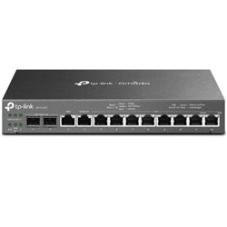 TP-LINK OMADA 3-EN-1 GIGABIT VPN ROUTER MULTI-WAN ER7212PC 2 SFP WAN/LAN 1 WAN 1 LAN/WAN 8 LAN POE+ MAX 110W