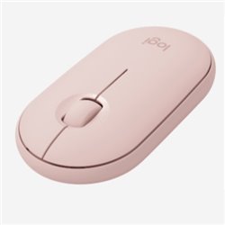 MOUSE LOGITECH M350 INALAMBRICO PEBBLE ROSA