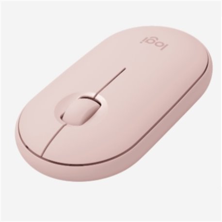 MOUSE LOGITECH M350 INALAMBRICO PEBBLE ROSA