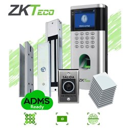 KIT CONTROL DE ACCESO LF10KIT PARA UNA PUERTA / 1500 USUARIOS/ INCLUYE ELECTRO-IMAN/ BOTON DE SALIDA /10 TARJETAS RFDI 125KHZ