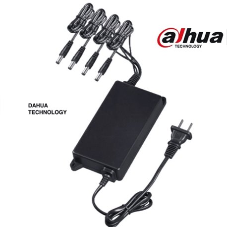 FUENTE DE PODER DAHUA DE 12 VCD/ 2.8 AMPERES/ 4 CANALES /0.7 AMPER POR CANAL / PROTECCION DE TEMPERATURA