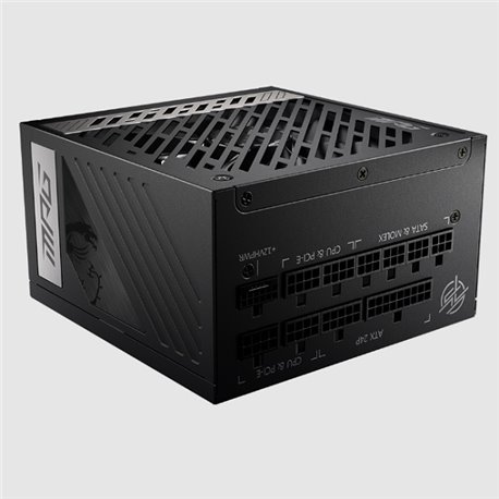 FUENTE DE PODER MSI 750W FULL MODULAR 80 PLUS GOLD MPG A750G PCIE5