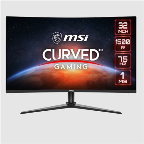 MONITOR MSI 32 CURVO G323CV 1920X 1080 FHD 75HZ 1MS GAMING HDMI/DP