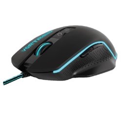 MOUSE GAMER VORTRED ALAMBRICO NEGRO TRAPPER 7 BOTONES