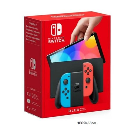 CONSOLA NINTENDO SWITCH OLED AZUL NEON/ ROJO NEON HEG-S-KABAA (JPN)