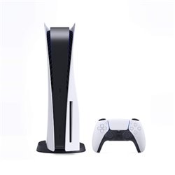 CONSOLA PLAYSTATION 5 PS5 SONY 825GB CON ENTRADA PARA DISCO EDITION BLANCO/NEGRO