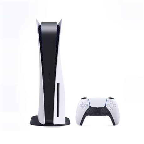 CONSOLA PLAYSTATION 5 PS5 SONY 825GB CON ENTRADA PARA DISCO EDITION BLANCO/NEGRO