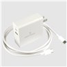 Cargador de Pared Perfect Choice 65W USB-C Blanco