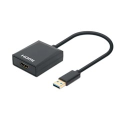 CONVERTIDOR MANHATTAN VIDEO USB A HDMI 1080P
