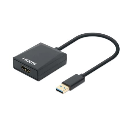 CONVERTIDOR MANHATTAN VIDEO USB A HDMI 1080P
