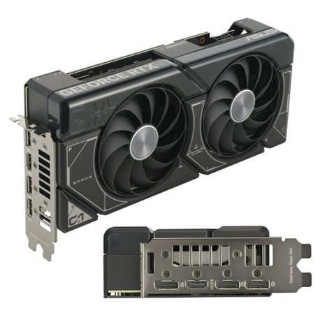TJ video ASUS 12GB RTX 4070 Dual GDDR6X 1xHDMI 3xDP 2xFan DUAL-RTX4070-O12G