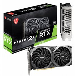 TJ VIDEO MSI 12GB RTX 3060 VENTUS 2X 12G OC 3*DP 1HDMI