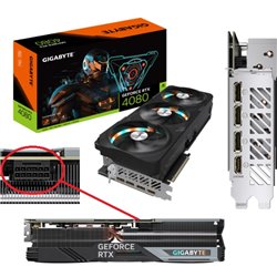TJ VIDEO GIGABYTE 16GB RTX 4080 GAMING GDDR6X PCI-E 4.0 3*DP 1*HDMI