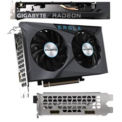 TJ video Gigabyte 4GB RADEON AMD RX 6400 EAGLE 2xFAN 1xDP 1xHDMI