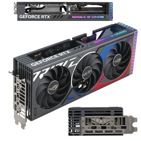 TJ video ASUS 8GB ROG STRIX RTX 4060 Ti Gaming GDDR6 1xHDMI 3xDP 3xFan ARGB ROG-STRIX-RTX4060TI-O8G-GAMING