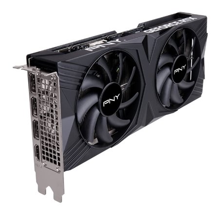 TJ video PNY 8GB VERTO Geforce RTX 4060 TI dual fan GDDR6 1HDMI 3DP 2310Mhz PCI Express 4.0 VCG4060T8DFXPB1