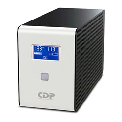 UPS INTELIGENTE CDP R-SMART1210 1200VA/720W LCD 10 NEMA 5-15R (5 PROTECCION BAT) FAX MODEMDSL (RJ11/RJ45)
