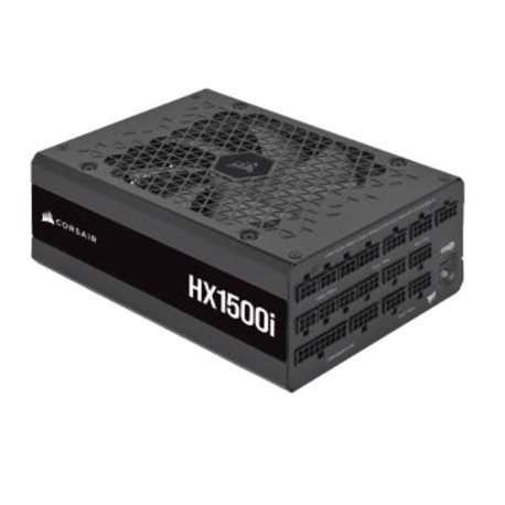 Fuente Corsair 1500W HX1500I 80 Plus Platinum Full Modular ultra low negro