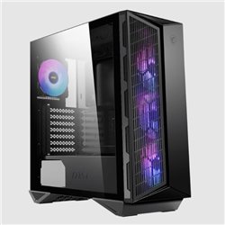 GABINETE MSI MPG GUNGNIR 111R NEGRO VIDRIO TEMPLADO FILTRO ARGB MEDIA TORRE ATX / MICRO-ATX / MINI-ITX