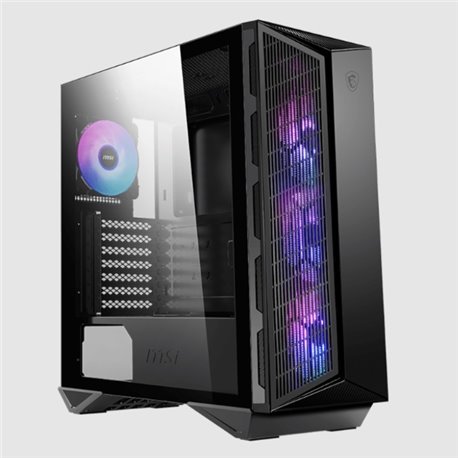 GABINETE MSI MPG GUNGNIR 111R NEGRO VIDRIO TEMPLADO FILTRO ARGB MEDIA TORRE ATX / MICRO-ATX / MINI-ITX