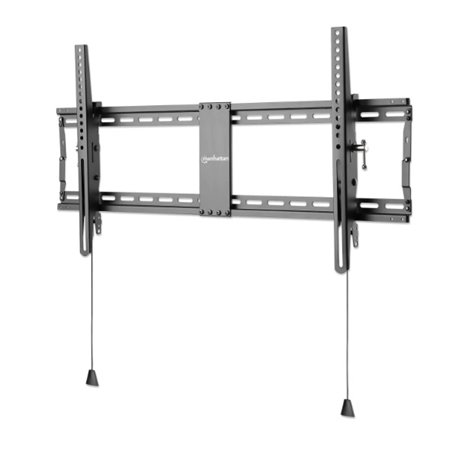 Soporte Manhattan para TV 43 a 100 pulg pared 70KG con inclinacion ultra delgado negro plano o curvo