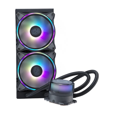 Enfriamiento Liquido Cooler Master MasterLiquid ML240 Illusion RGB 2*120mm 650-1800RPM