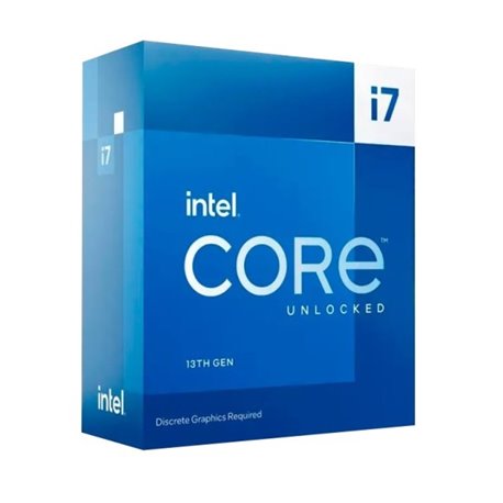 CPU INTEL CORE I7-13700KF LGA 1700 13A GEN 16CORE 3.4GHZ A 5.4GHZ SIN GRAFICOS LIBERADO