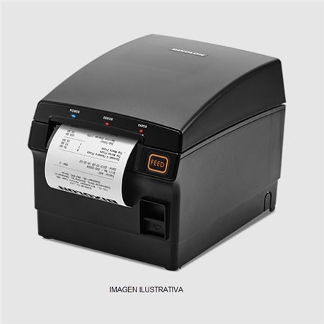 Miniprinter Bixolon SRP-F312IICOSK de ticket Negra USB Serial, Ethernet con cutter Vel 350/203 DPI