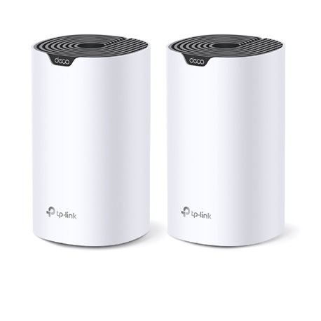Sistema Deco S7 (2 piezas) TP-Link Mesh Wi-Fi 5 AC1900 (3 puertos RJ45 gigabit por pieza) 3x3 MU-MIMO Beamforming