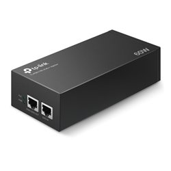 INYECTOR POE TP-LINK TL-POE170S IEEE802.3af/at/bt* HASTA 60W 2 PTOS GIGABIT (1 DATOS Y 1 DATOS+ENERGIA) PLUG AND PLAY