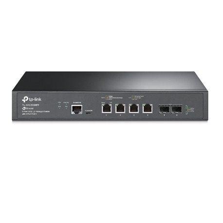 SWITCH TP-LINK JETSTREAM TL-SX3206HPP PoE+ MAX 220W L2/L2+ ADMINISTRABLE 4 PTOS10Gbps + 2 PTOS SFP+ 1 PTO CONSOLA