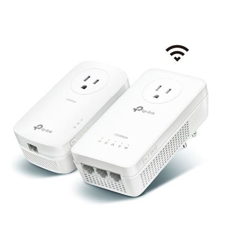 KIT (2 PZAS) POWER LINE AV2 TP-LINK TL-WPA8631PKIT WI-FI AC1300 ONE MESH CON POWER SOCKET 1-TL-WPA8631P/1-TL-PA8010P