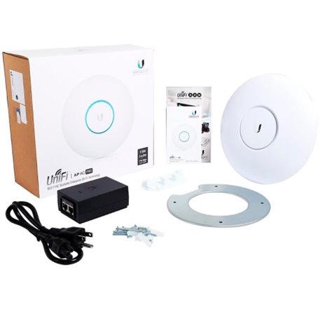 UBIQUITI UAP-AC-PRO ACCESS POINT INALAMBRICO UNIFI AC / DOBLE BANDA 802.11ac INTERIOR/ MIMO 3x3/ 22 DBM/ HASTA 1750MBPS/