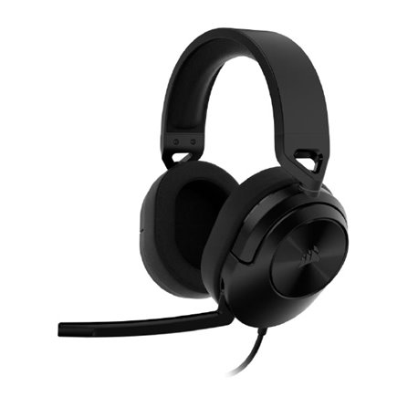Audifonos Corsair GAMER HS55 negro carbon 3.5mm con microfono