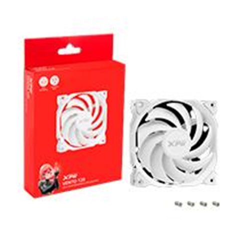 VENTILADOR XPG VENTO 120 1200 RPM PARA PC CON BAJO NIVEL DE RUIDOS NEGRO GAMER