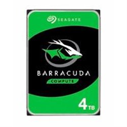 DISCO DURO INTERNO SEAGATE BARRACUDA 4TB 3.5 ESCRITORIO SATA3 6GB/S 256MB 5400RPM PC