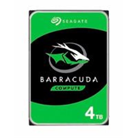 DISCO DURO INTERNO SEAGATE BARRACUDA 4TB 3.5 ESCRITORIO SATA3 6GB/S 256MB 5400RPM PC