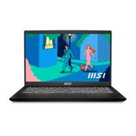 ULTRABOOK MSI MODERN 15 B12MO /15.6 FHD, 60HZ/CORE I7-1255U/ ONBOARD DDR4 8GB 3200MHZ /512 NVME SSD /IRIS XE GRAPHIS/WIN 11 PRO.