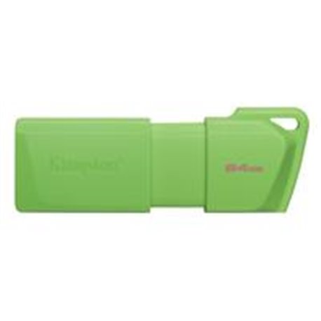 MEMORIA FLASH USB KINGSTON 64GB VERDE NEON 3.2 GEN 1(KC-U2L64-7LG)