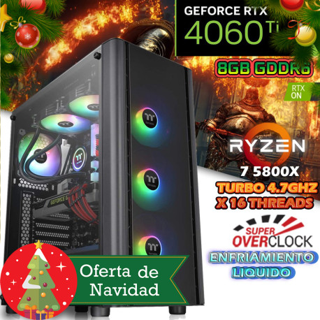 Pc de Bureau Gamer ELITE / Ryzen 7 5800X / RTX 3060 12G / 32 Go