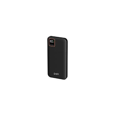 POWER BANK GHIA DE CARGA RAPIDA DE 10 000 MAH COLOR NEGRO